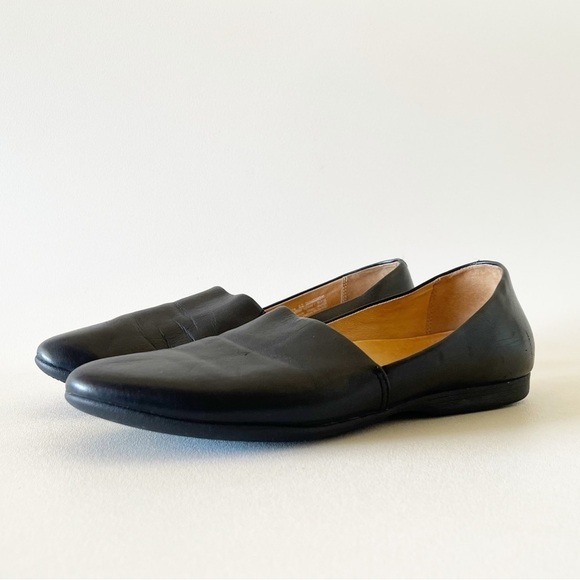 Dansko Flats Shoes Larisa Milled Leather Casual Classic Minimalist Black Chic 12 - Picture 4 of 16